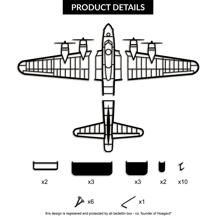 Plane Wall Organizer