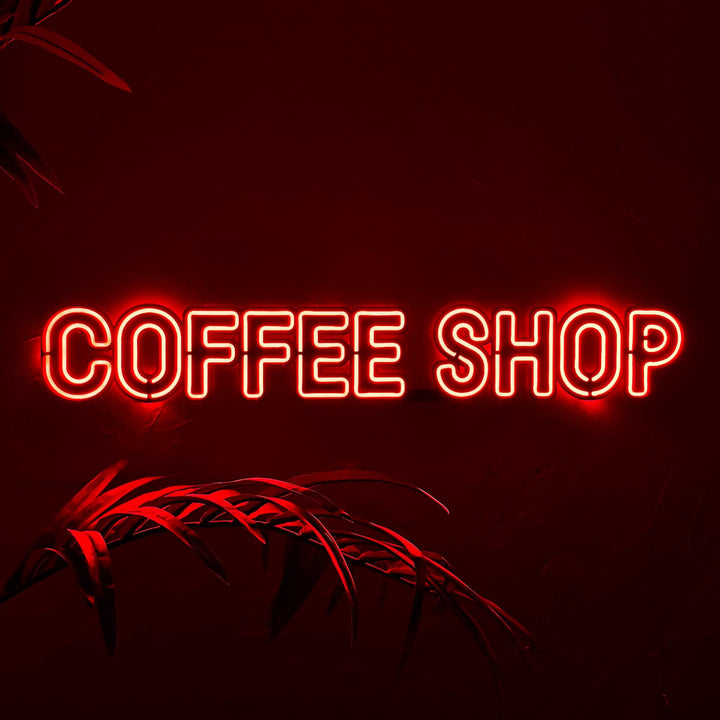 Coffee Shop - Neon Wall Art, Without Remote Control | Hoagard