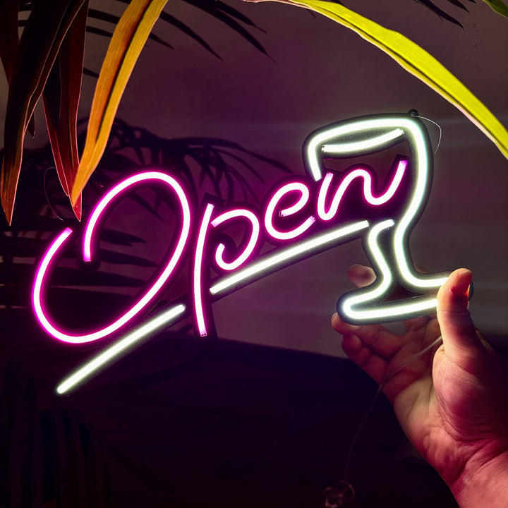 Open Door Sign 1 - Neon Wall Art, | Hoagard.co