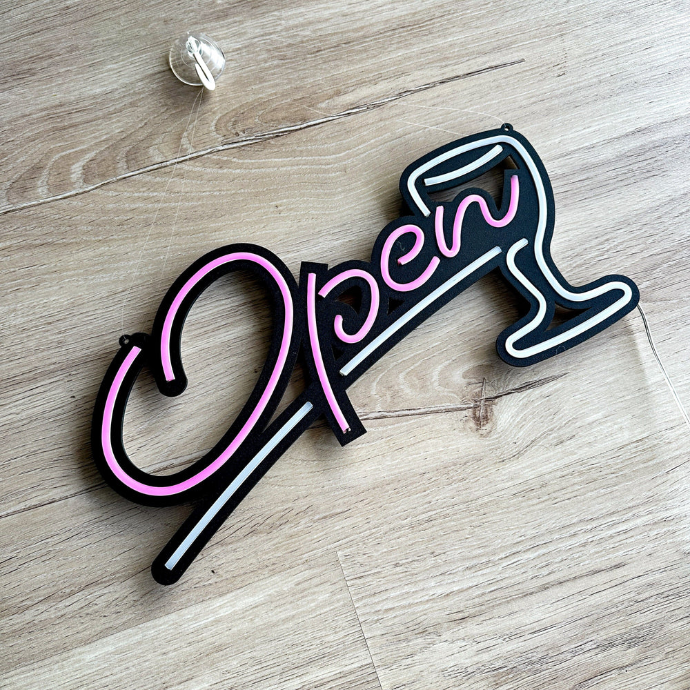 Open Door Sign 1 - Neon Wall Art, | Hoagard.co