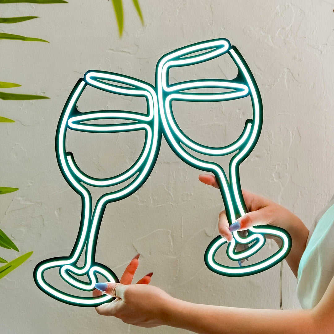 Cheers - Neon Wall Art, | Hoagard