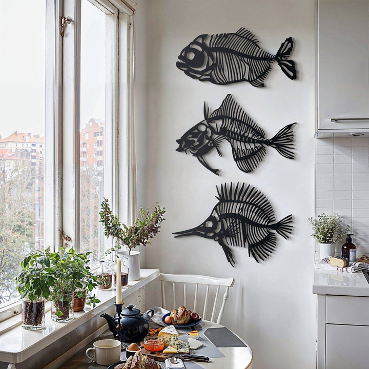 Fishbones - Large Wall Decor, | Hoagard