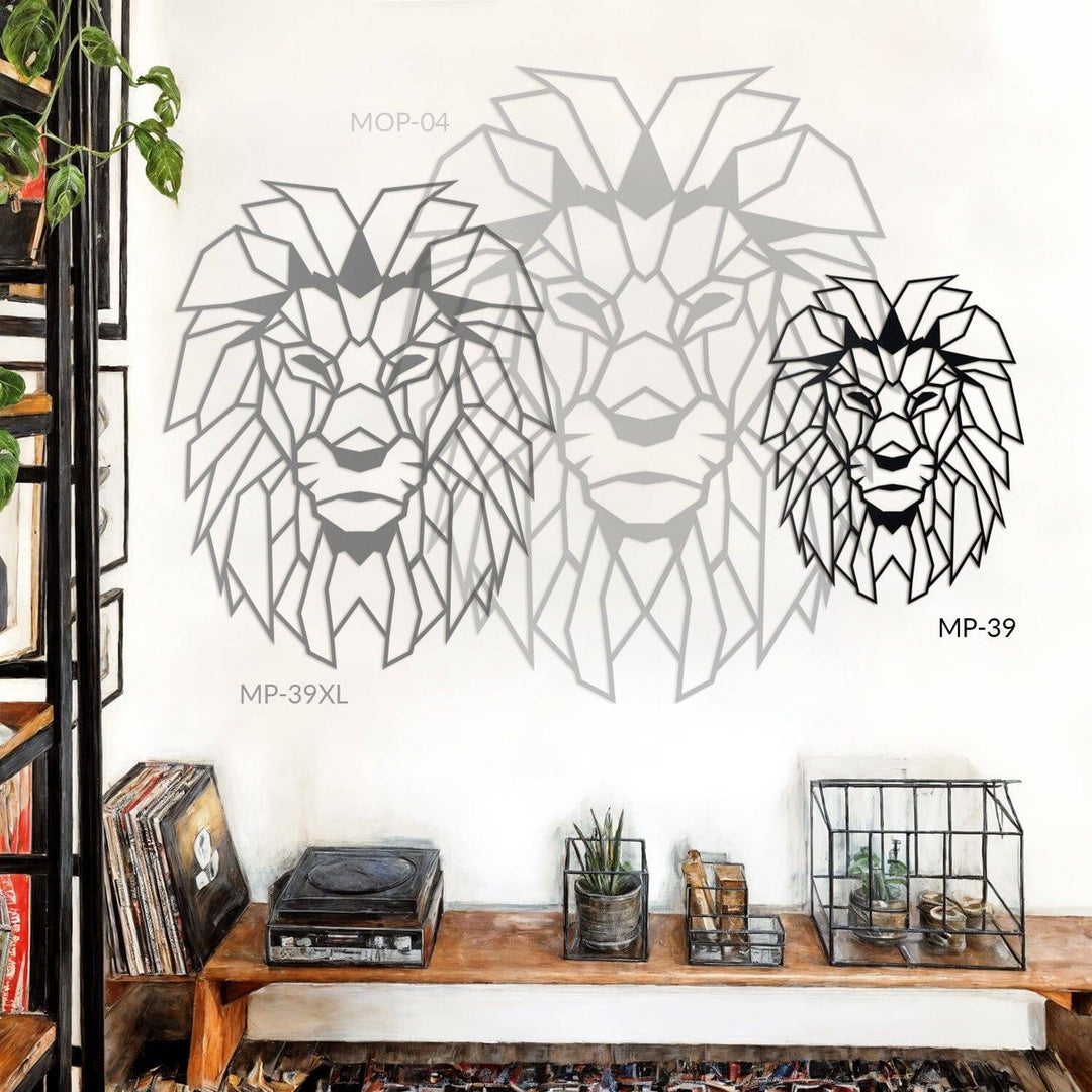 Lion Head - Animal Wall Decor, | Hoagard