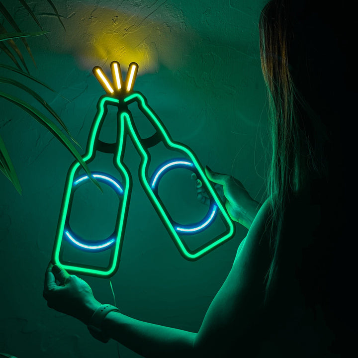 Cerveja - Neon Wall Art, | Hoagard