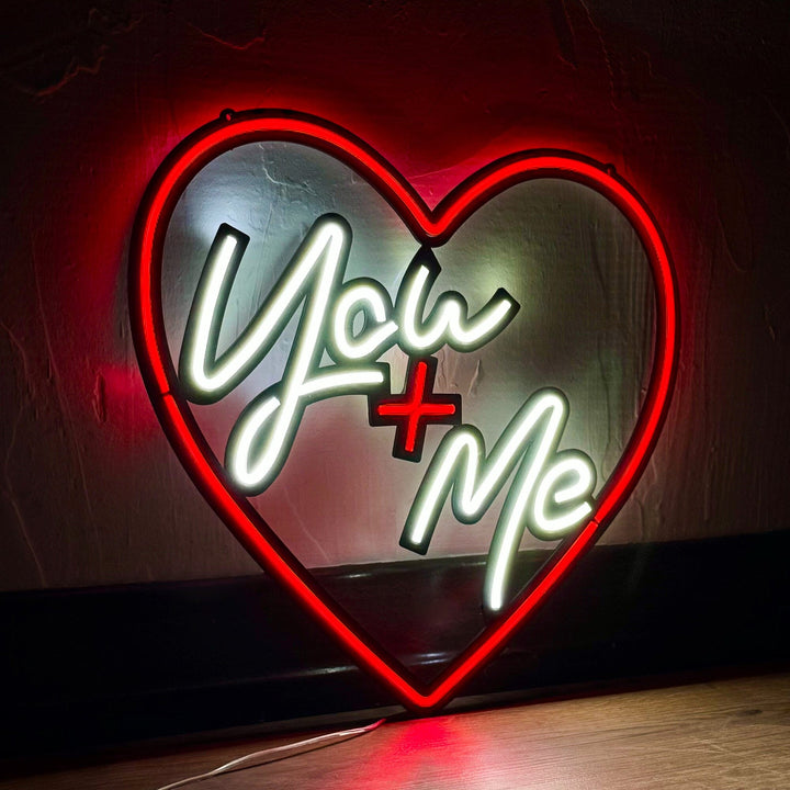 You+Me - Neon Wall Art, | Hoagard.co