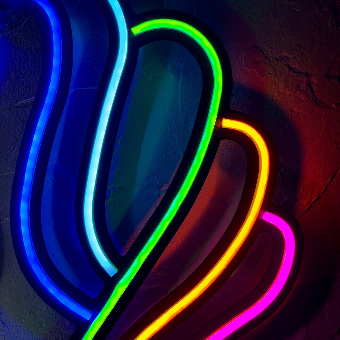 Unicorn - Neon Wall Art, | Hoagard