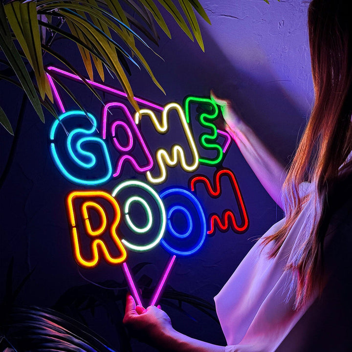 Game Room - Neon Wall Art, | Hoagard.co