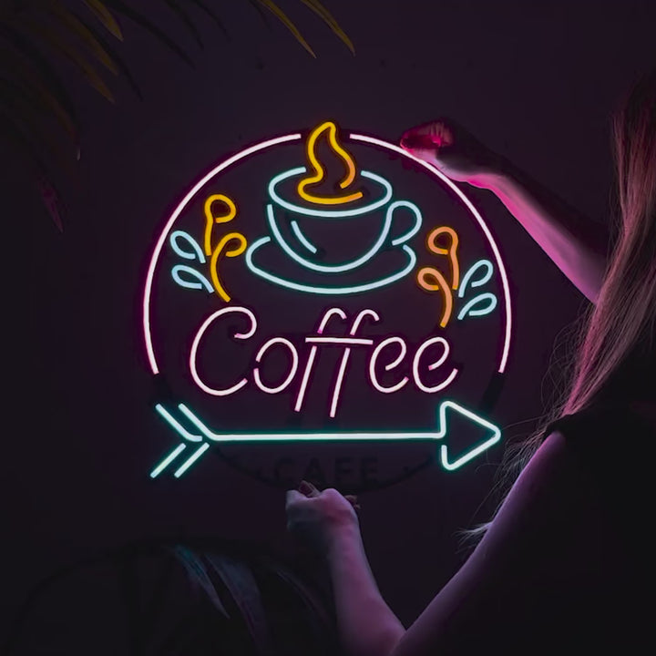 Neon Coffee 1