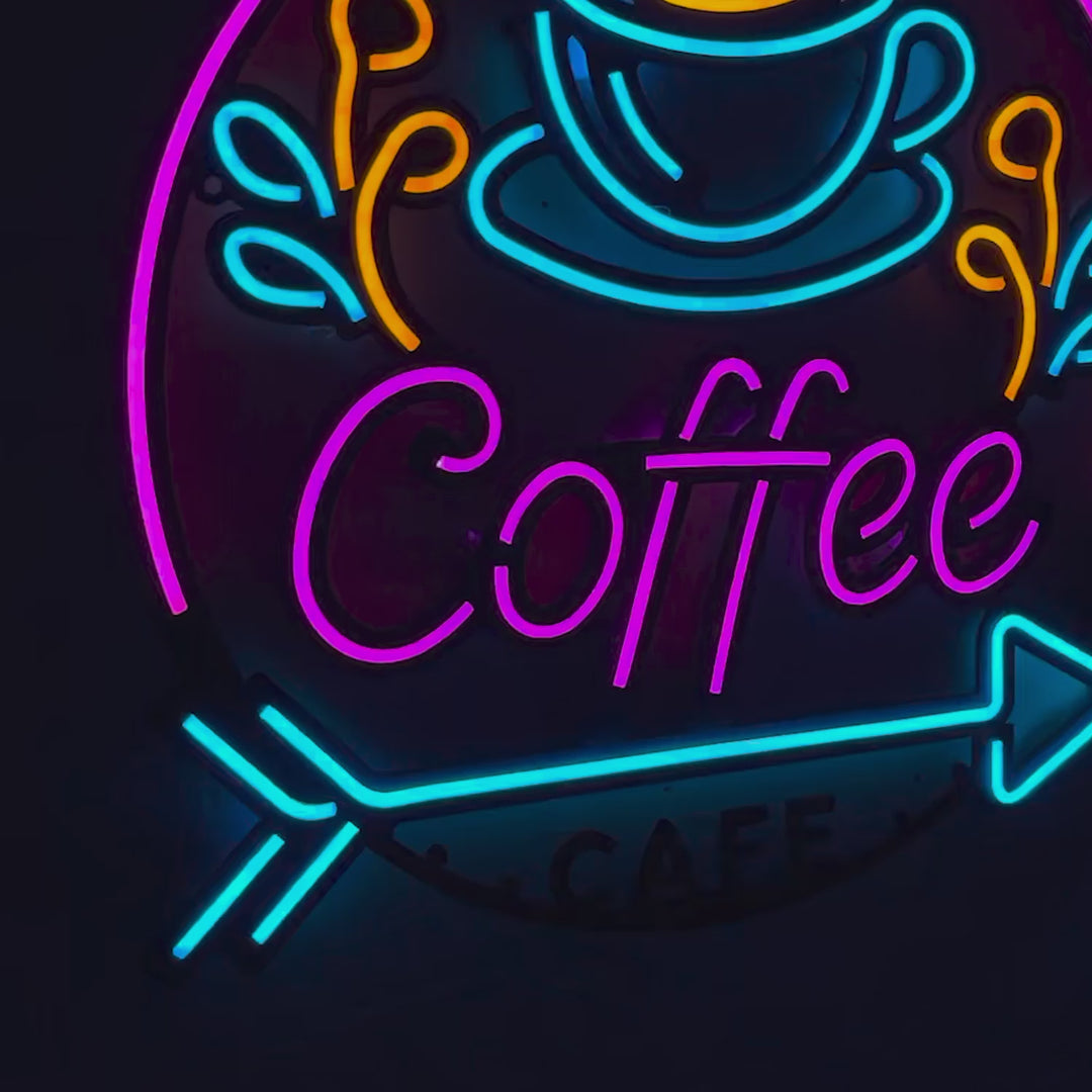 Neon Coffee 1