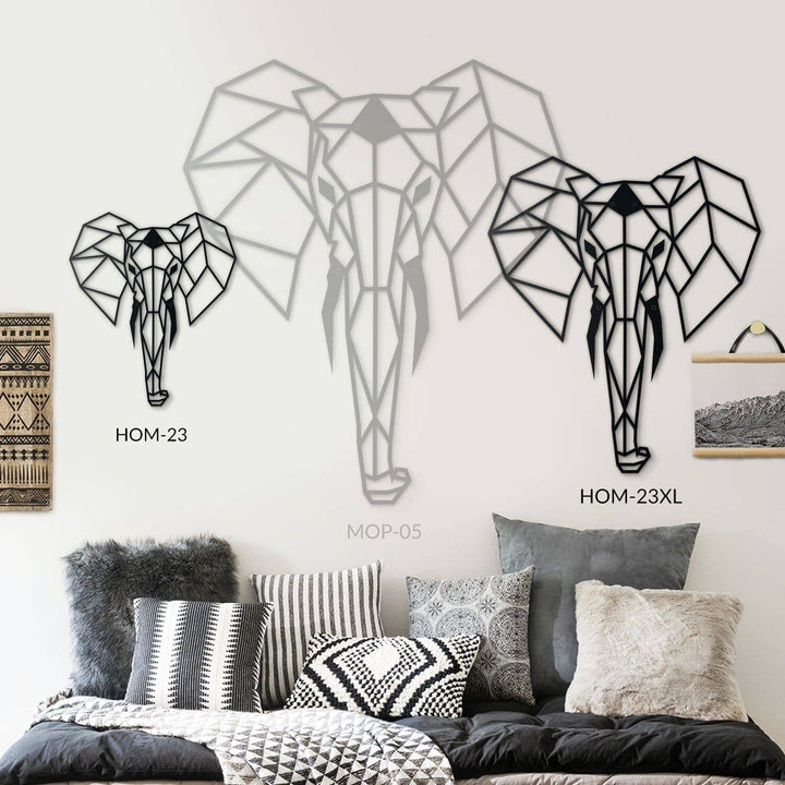 Elephant, Animal Wall Decor, Hoagard, 106 x 123cm (41.7 x 48.4"), , - Hoagard