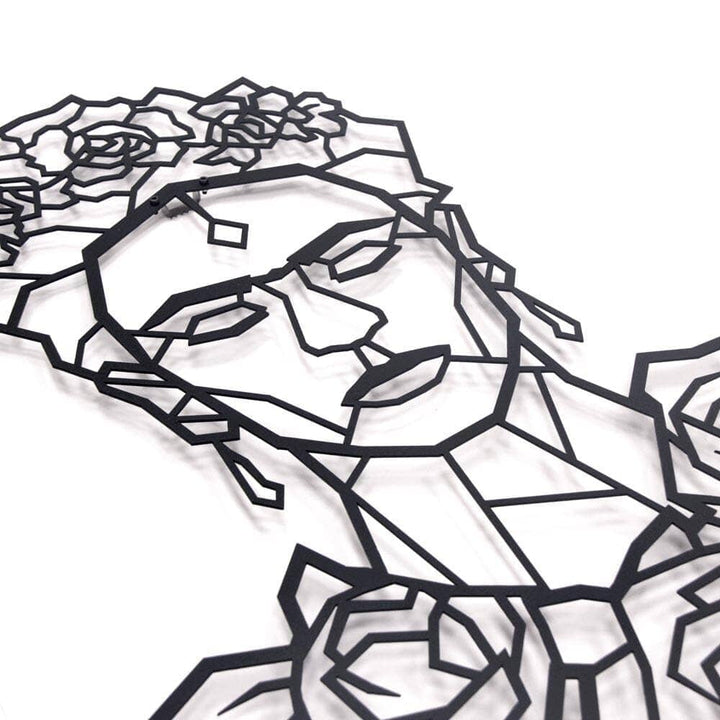 metal wall art, frida kahlo, frida decor, frida art, interior design trends