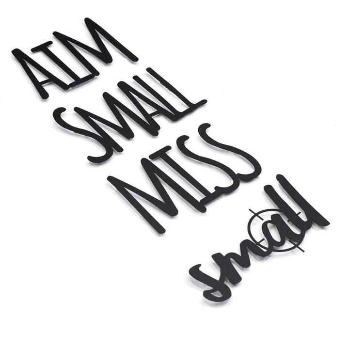 Aim Small Miss Small, Bathroom Decor, Hoagard, , , - Hoagard