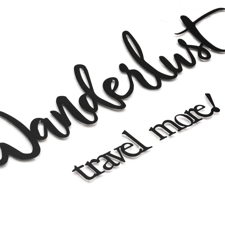 Wanderlust Travel More!, Motivation Wall Decor, Hoagard, , , - Hoagard