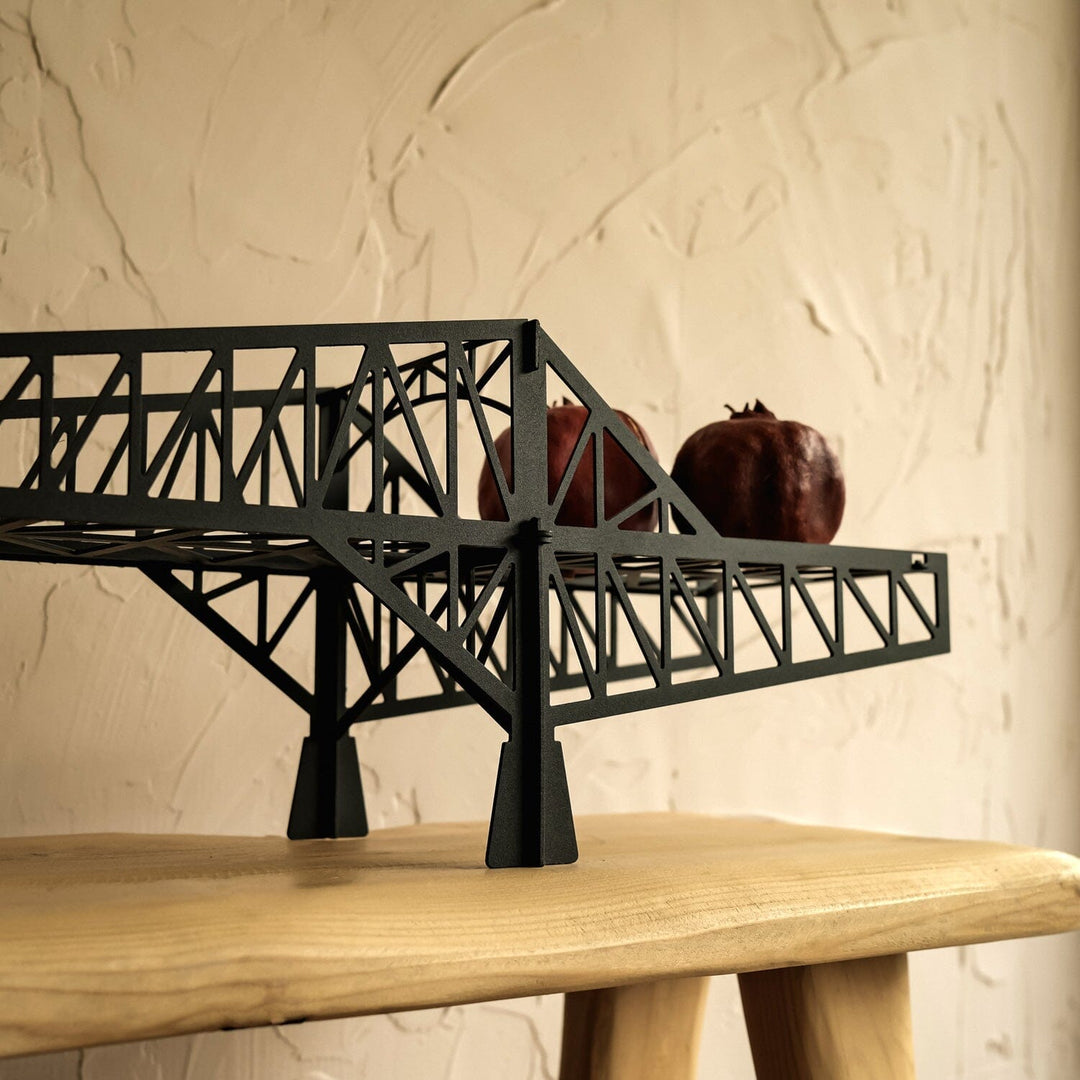 Tokio Metal Bridge Shelf, Metal Wall Shelves, Hoagard, , , - Hoagard